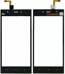 Сенсор (тачскрін) Xiaomi Mi3 (original) Black