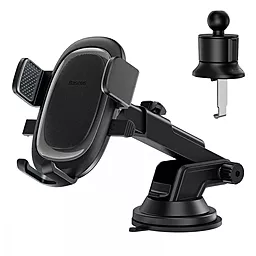 Держатель Baseus UltraControl Pro Series Clamp-Type Set (C40351600113-00) Black - фото Держатель Baseus UltraControl Pro Series Clamp-Type Set (C40351600113-00) Black