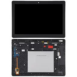 Дисплей для планшету Lenovo Tab M10 TB-X505F, TB-X505L, TB-X505X з тачскріном і рамкою, Black - фото Дисплей для планшету Lenovo Tab M10 TB-X505F, TB-X505L, TB-X505X з тачскріном і рамкою, Black