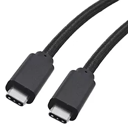 Кабель ExtraDigital USB Type-C - Type-C 15w 3a 1м cable Black (KBT1890) - фото Кабель ExtraDigital USB Type-C - Type-C 15w 3a 1м cable Black (KBT1890)