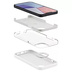 Чехол Spigen Silicone Fit для Apple iPhone 13 Mini White (ACS03229) - миниатюра 3