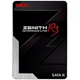 Накопичувач SSD Geil Zenith R3 480 GB (GZ25R3-480G) - фото Накопичувач SSD Geil Zenith R3 480 GB (GZ25R3-480G)