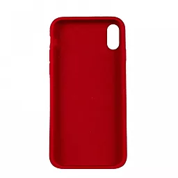 Чохол Silicone Case Full для Apple iPhone XR Red - мініатюра 2 Чохол Silicone Case Full для Apple iPhone XR Red - мініатюра 2