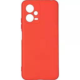 Чехол 1TOUCH Silicone Case Camera (no logo) для Xiaomi Redmi Note 12 5G/Poco X5 5G Red