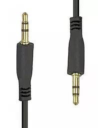 Аудио кабель iCharge AUX mini Jack 3.5mm M/M Cable 1 м чёрный
