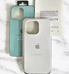 Чохол Silicone Case Full для Apple iPhone 12 Pro Max White - мініатюра 3 Чохол Silicone Case Full для Apple iPhone 12 Pro Max White - мініатюра 3
