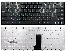 Клавиатура для ноутбука Asus A42 K42 K43 N82 X42 U31 U35 U36 UL30 U41 U45 UL41 UL80 в рамке, Black