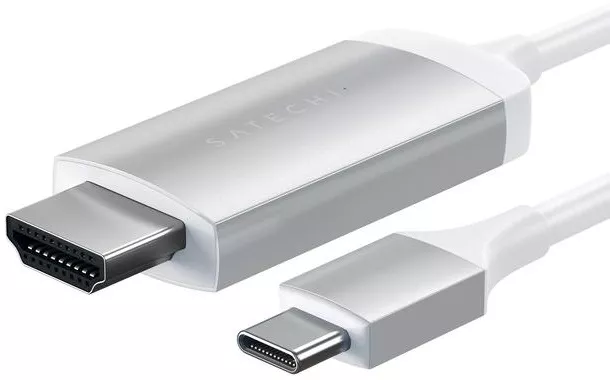 Відеокабель Type-C to 4K HDMI Cable Silver (ST-CHDMIS) Satechi - фото 2