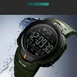 Часы наручные  1301AG Smart Watch Army Green - миниатюра 5