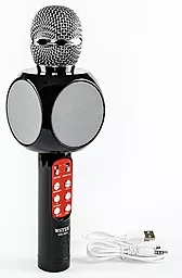 Безпровідний мікрофон для караоке Wester 1816 Black - мініатюра 7