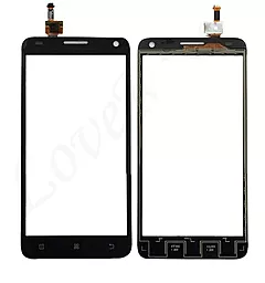 Сенсор (тачскрин) Lenovo S580 Black - фото Сенсор (тачскрин) Lenovo S580 Black
