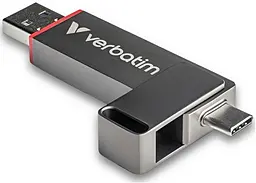 Флешка Verbatim 512GB QuickStick Gray (32042) - фото Флешка Verbatim 512GB QuickStick Gray (32042)