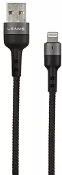 Кабель Usams U26 USB-A - Lightning 12w 2.4a 0.5м cable Black (US-SJ309)