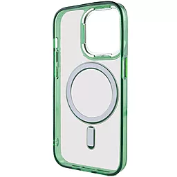 Чехол Epik Iris with MagSafe для Apple iPhone 14 Pro Green - миниатюра 4 Чехол Epik Iris with MagSafe для Apple iPhone 14 Pro Green - миниатюра 4