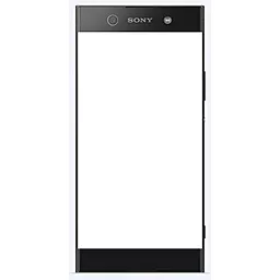 Корпусне скло дисплея Sony Xperia XA1 Ultra Dual G3212 Black - фото Корпусне скло дисплея Sony Xperia XA1 Ultra Dual G3212 Black