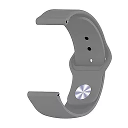 Сменный ремешок для умных часов Motorola Moto 360 2nd Gen. Men's (706260) Gray - миниатюра 2