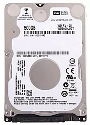 Жорсткий диск WD AV-25 500Gb WD5000LUCT_ - фото Жорсткий диск WD AV-25 500Gb WD5000LUCT_