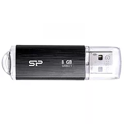 Флешка Silicon Power Blaze B02 8GB (SP008GBUF3B02V1K) Black - фото Флешка Silicon Power Blaze B02 8GB (SP008GBUF3B02V1K) Black