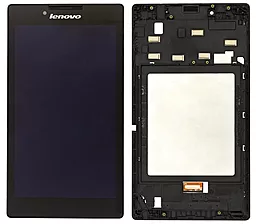 Дисплей для планшету Lenovo TAB 2 A7-30HC, A7-30DC, A7-30F, A7-30TC, A7-30GC (жовтий шлейф, #TV070WSM-TH0) + Touchscreen with frame Black - фото Дисплей для планшету Lenovo TAB 2 A7-30HC, A7-30DC, A7-30F, A7-30TC, A7-30GC (жовтий шлейф, #TV070WSM-TH0) + Touchscreen with frame Black