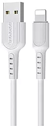Кабель Borofone BX16 Easy USB-A - Lightning 12w 2.4a 1м cable White