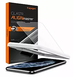 Защитное стекло Spigen Align Master Apple iPhone 11 Pro Max Clear (AGL00097)