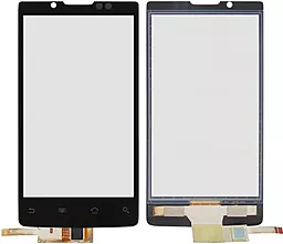 Сенсор (тачскрин) Huawei U9000 Ideos X6, Ascend X (original) Black - фото Сенсор (тачскрин) Huawei U9000 Ideos X6, Ascend X (original) Black