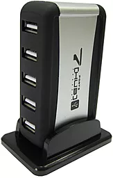 USB-A хаб Lapara LA-UH7315 / USB - 7xUSB 2.0 з блоком живлення - мініатюра 5