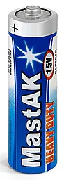 Батарейки MastAK AA (R6) Heavy Duty 1шт 1.5 V