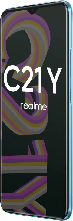 Смартфон Realme C21Y 4/64GB no Nfc Blue - фото 4