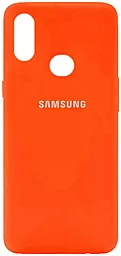 Чехол Epik Silicone Cover Full Protective (AA) Samsung A107 Galaxy A10s Neon Orange