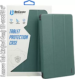 Чохол для планшету BeCover Smart Case для Lenovo Tab M8 (4rd Gen) TB-300FU 8" Dark Green (709211) - фото Чохол для планшету BeCover Smart Case для Lenovo Tab M8 (4rd Gen) TB-300FU 8" Dark Green (709211)