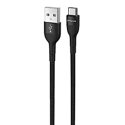 Кабель Proove Weft USB-A - Type-C 15w 3a 1м cable Black (CCWF20001201)
