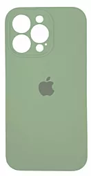 {"ru": "Чехол", "uk": "Чохол"} Silicone Case Full Camera для Apple iPhone 15 Pro Fresh Green