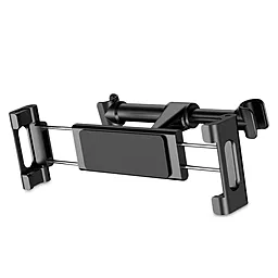 Держатель Baseus Backseat Car Mount на подголовник Black (SUHZ-0) - фото Держатель Baseus Backseat Car Mount на подголовник Black (SUHZ-0)