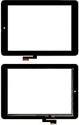 Сенсор (тачскрин) Prestigio MultiPad 2 Prime Duo PMP5780D, MultiPad 8.0 Pro Duo PMP5580C (197x150, 30pin, #FPC-СТР-0800-014, FPC-CTP0800-021) Black