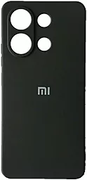 Чехол Silicone Case Full Camera для Xiaomi Redmi Note 13 5G Black - фото Чехол Silicone Case Full Camera для Xiaomi Redmi Note 13 5G Black
