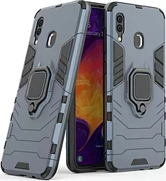 Чохол Epik Transformer Ring Series Samsung A205 Galaxy A20, A305 Galaxy A30 Metal slate