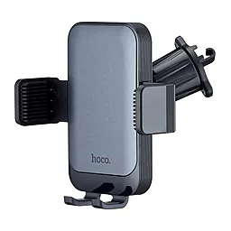 Автотримач Hoco H26 Rock push-type car holder (air outlet) Black Gray