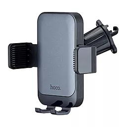 Тримач Hoco H26 Rock push-type (air outlet) Black Gray