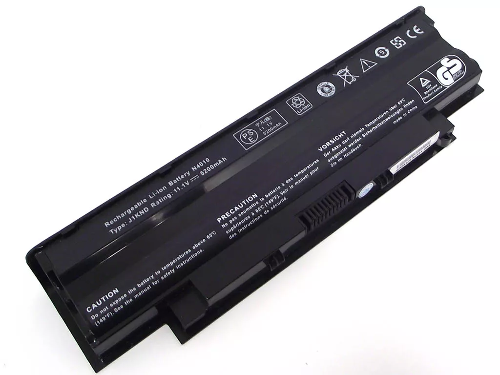 Аккумулятор для ноутбука Dell J1KND / 10.8V 4400mAh Black - фото 1