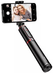 Монопод-трипод Baseus Fully Folding Selfie Stick Red (SUDYZP-D19) - фото Монопод-трипод Baseus Fully Folding Selfie Stick Red (SUDYZP-D19)