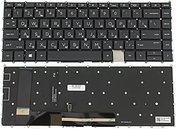 Клавиатура для ноутбука HP EliteBook X360 1040 G8 с подсветкой клавиш без рамки Black