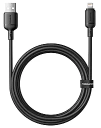 Кабель Baseus Gem USB-A - Lightning 12w 2.4a 1м cable Black (E0426900) - фото Кабель Baseus Gem USB-A - Lightning 12w 2.4a 1м cable Black (E0426900)