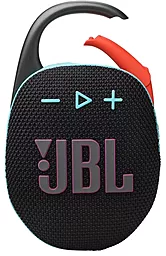 Колонки акустические JBL Clip 5 Black-Orange (JBLCLIP5BLKOAM) - фото Колонки акустические JBL Clip 5 Black-Orange (JBLCLIP5BLKOAM)