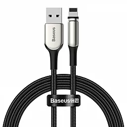 USB Кабель Baseus Zinc Magnetic Safe 2M 1.5A Lightning Cable  Black (CALXC-I01)