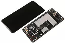 Дисплей Huawei P30 (ELE-L29, ELE-L09, ELE-AL00, ELE-TL00, ELE-L04) з тачскріном і рамкою, оригінал, Black - мініатюра 2