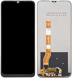 Дисплей Oppo A57 4G, A57 5G, A57e, A57s с тачскрином, оригинал Black