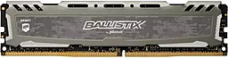 Оперативна пам'ять Crucial 16 GB DDR4 3000MHz Ballistix Sport LT Gray (BLS16G4D30AESB)