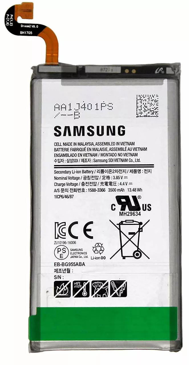 Аккумуляторы для телефона Samsung Galaxy S8 Plus G955