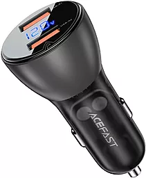 Автомобильное зарядное устройство AceFast B7 45w QC3.0 2xUSB-A ports car charger black (AFB7B) - фото Автомобильное зарядное устройство AceFast B7 45w QC3.0 2xUSB-A ports car charger black (AFB7B)